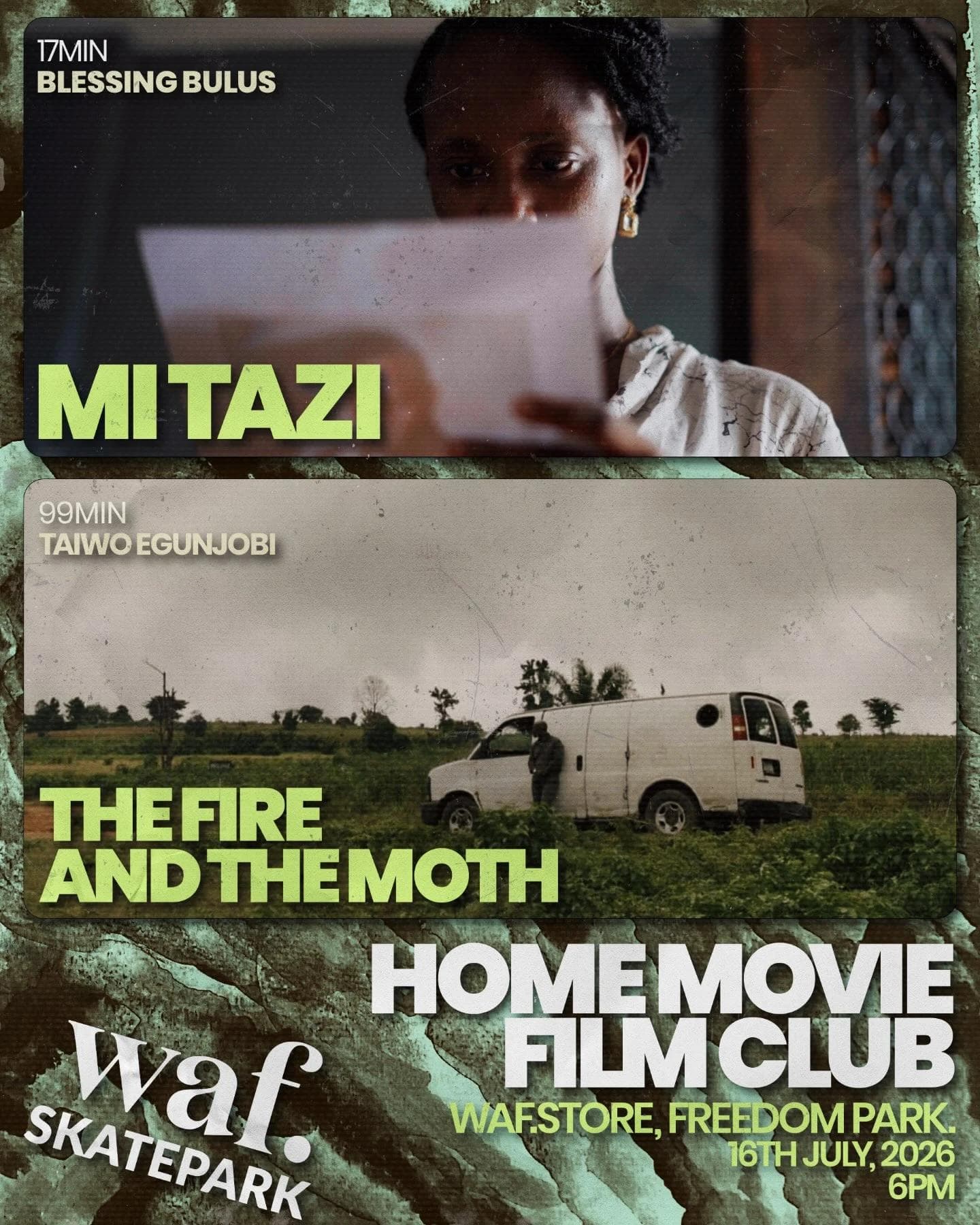 July 2026 screening poster