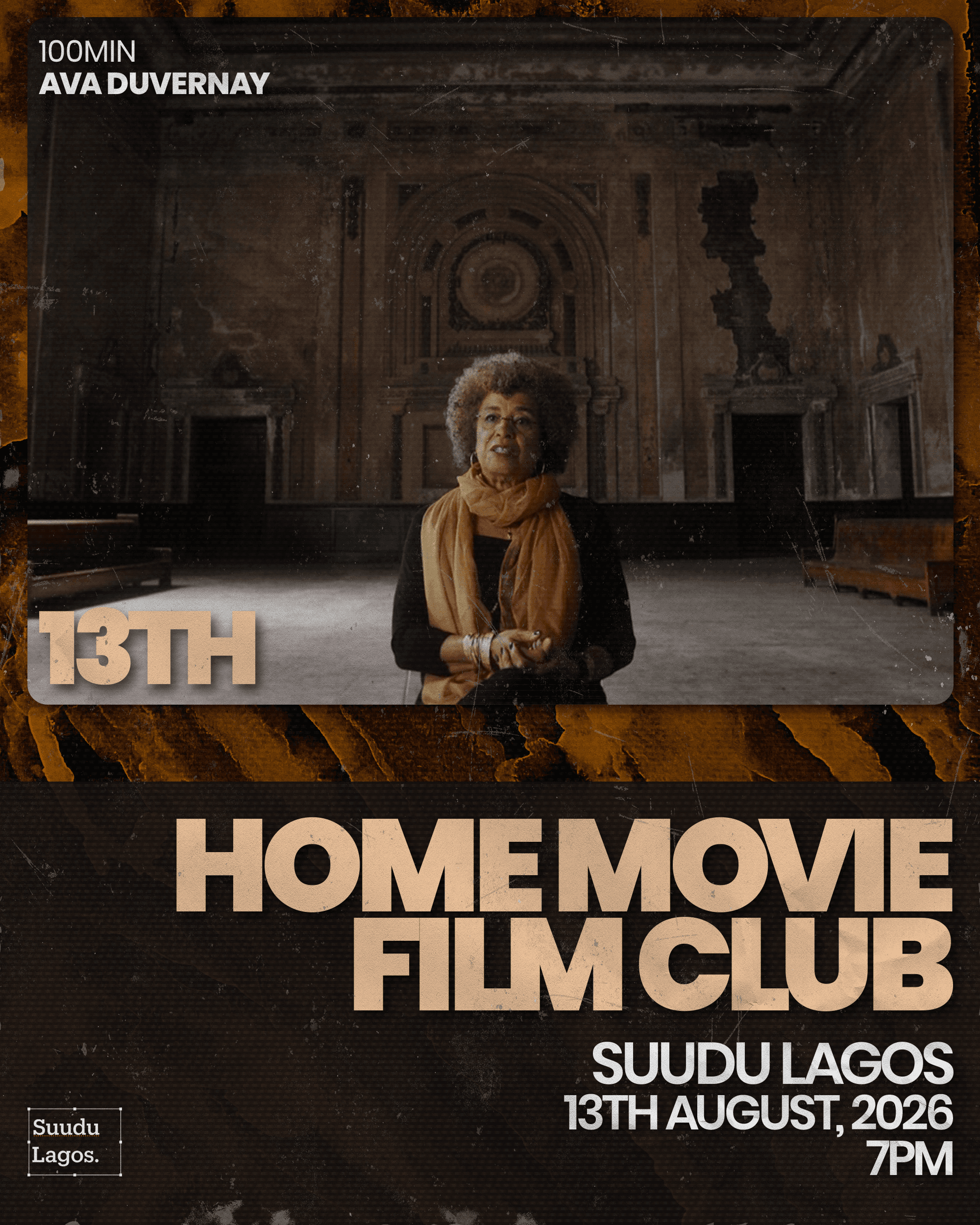 August 2026 screening poster