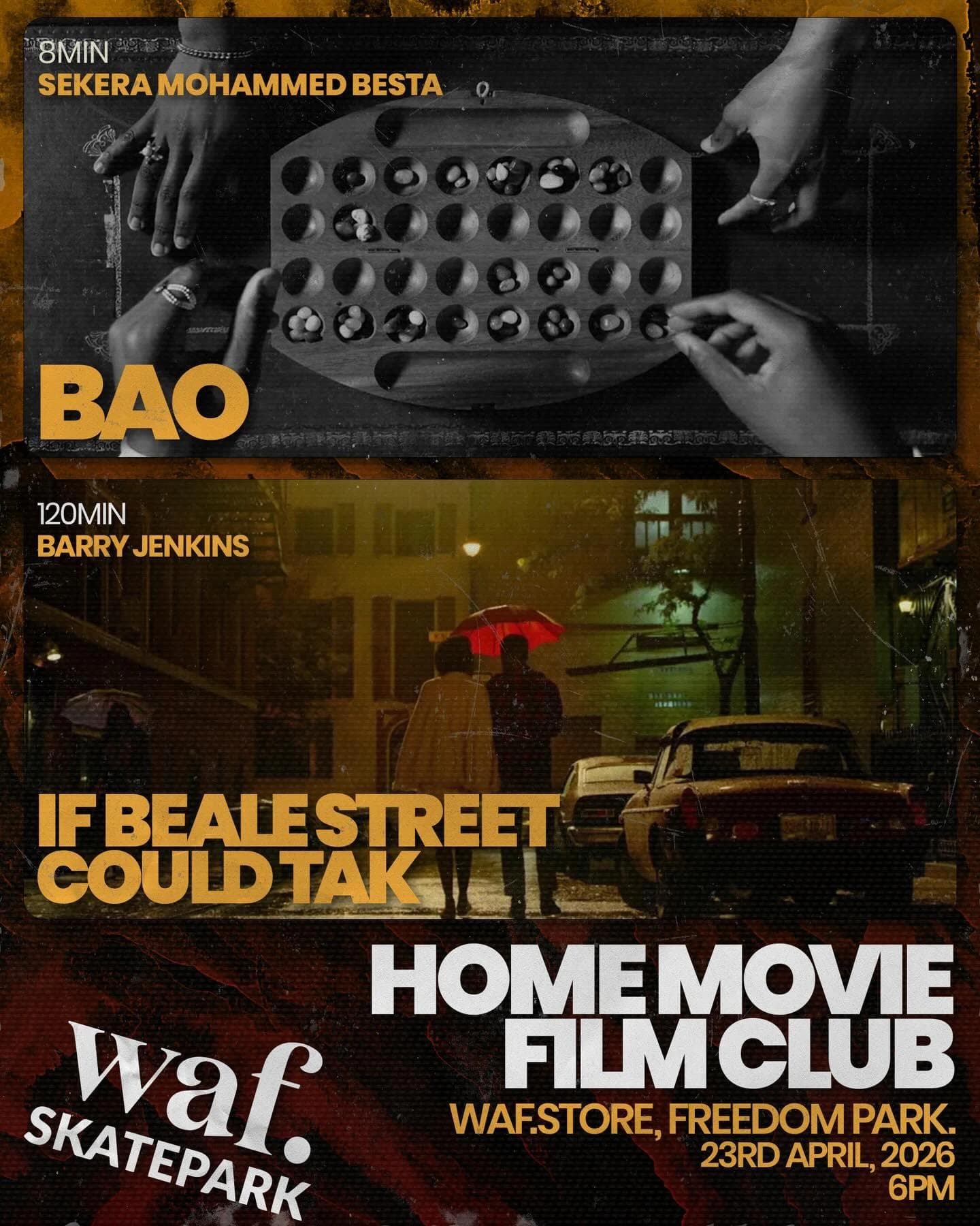 April 2026 screening poster